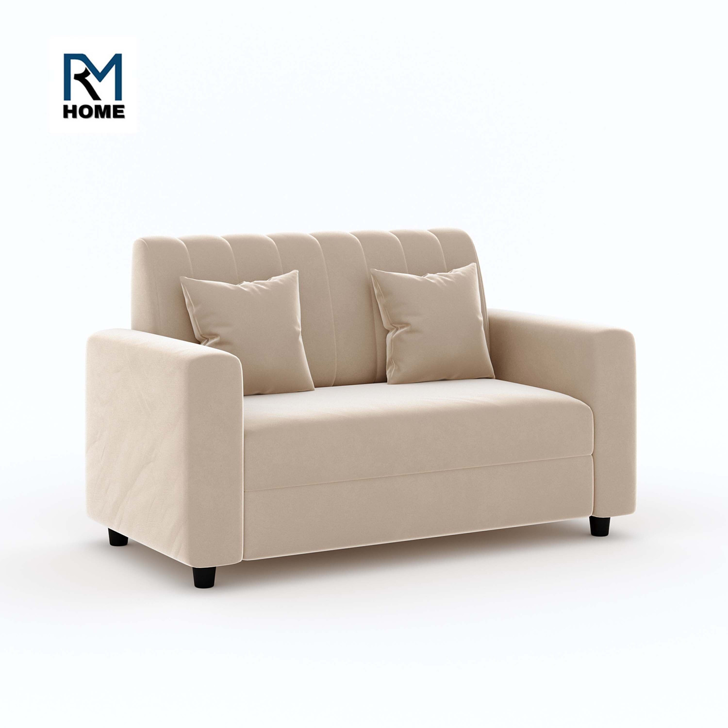 Image of RM HOME Luna Fabric 2 Seater Sofa