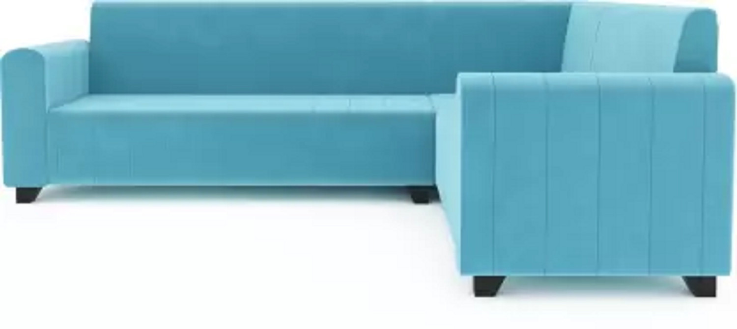 Image of lifestyle furniture ROYAL SCUBA GREEN Fabric 6 Seater Sofa