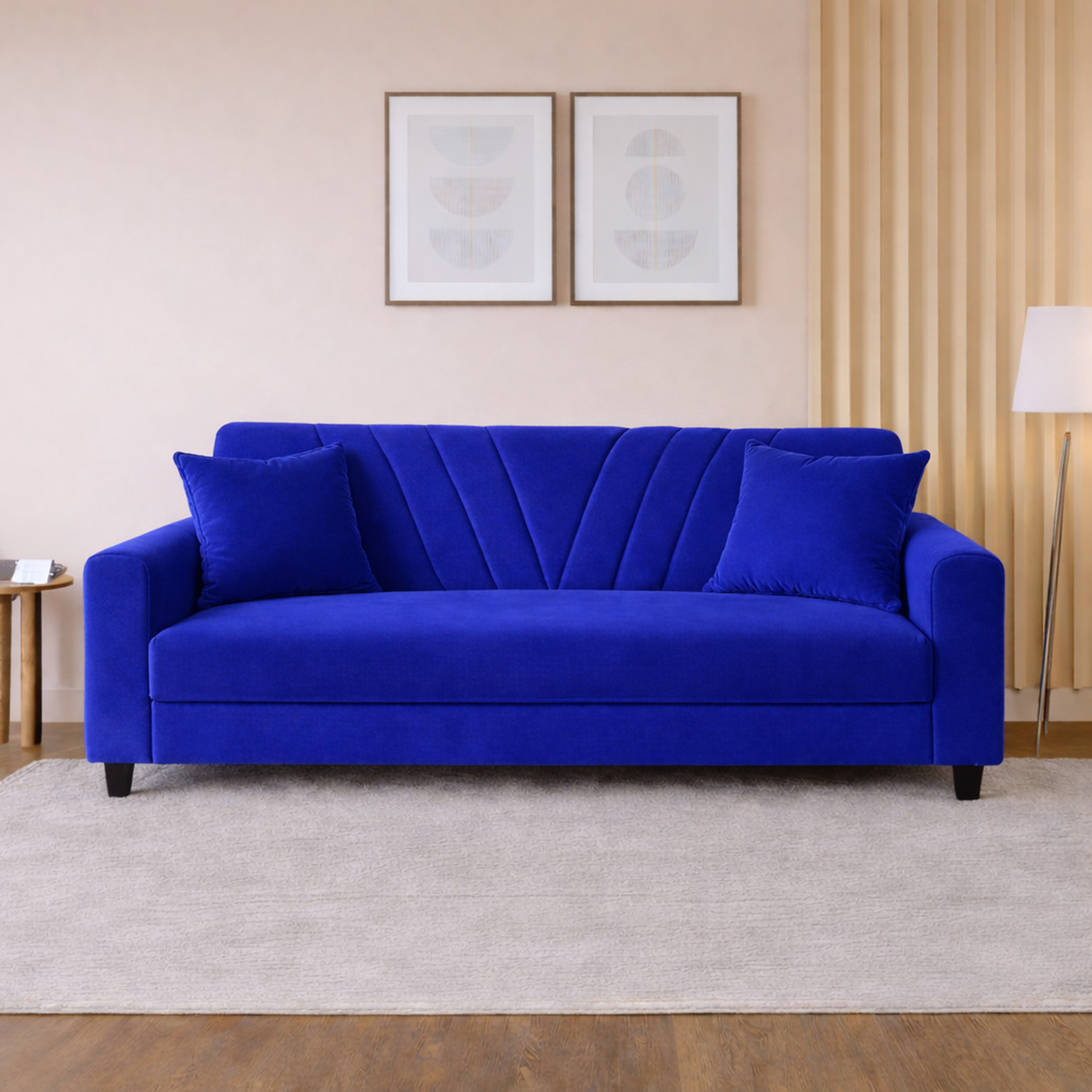 Image of RM HOME Junya Fabric 3 Seater Sofa
