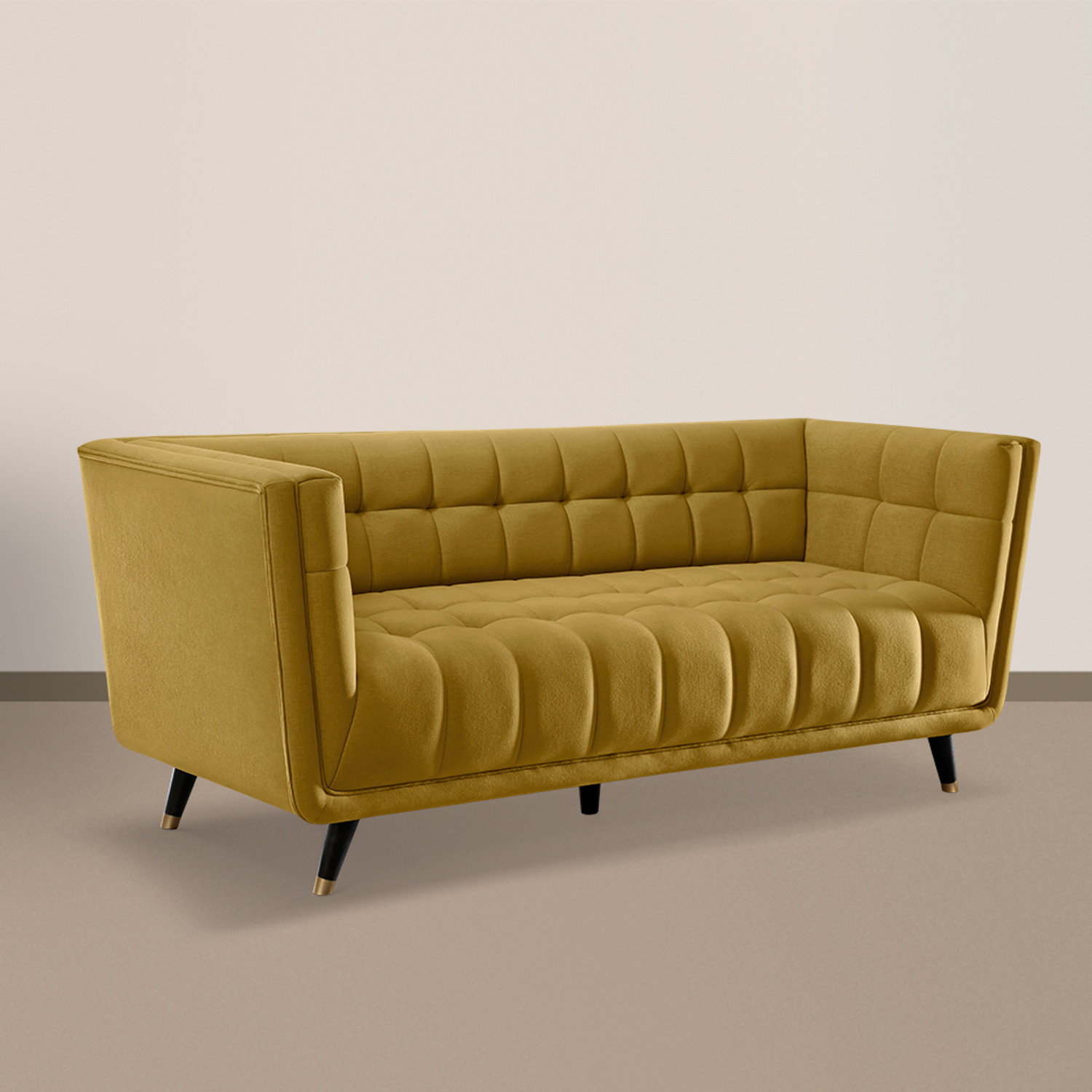 Image of Sleepyhead Bite Designed by Duroflex Fabric 3 Seater Sofa
