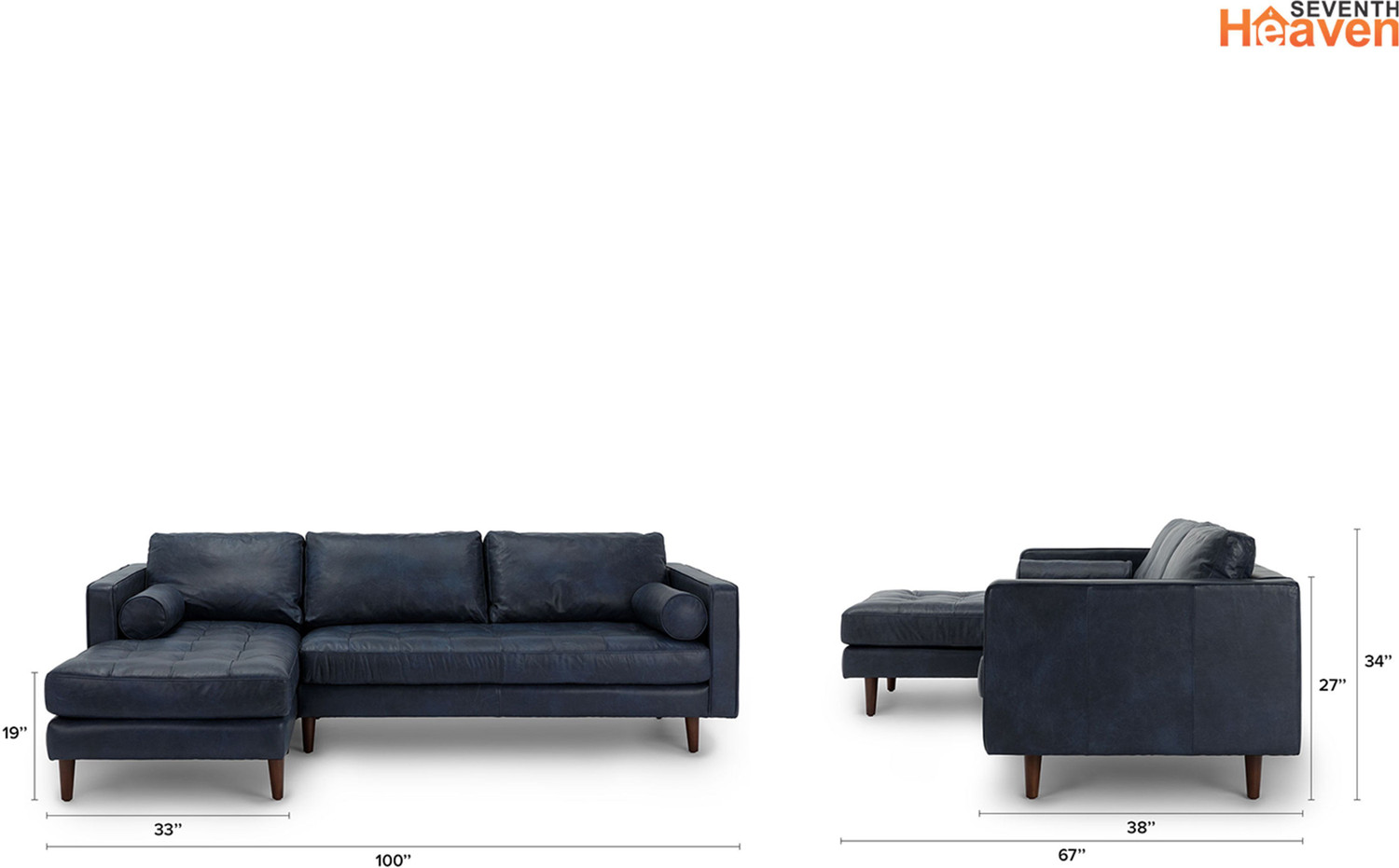 Image of Seventh Heaven Vienna 6 Seater Sofa, Extra Spacious, Leatherette Fabric: Fabric 6 Seater Sofa