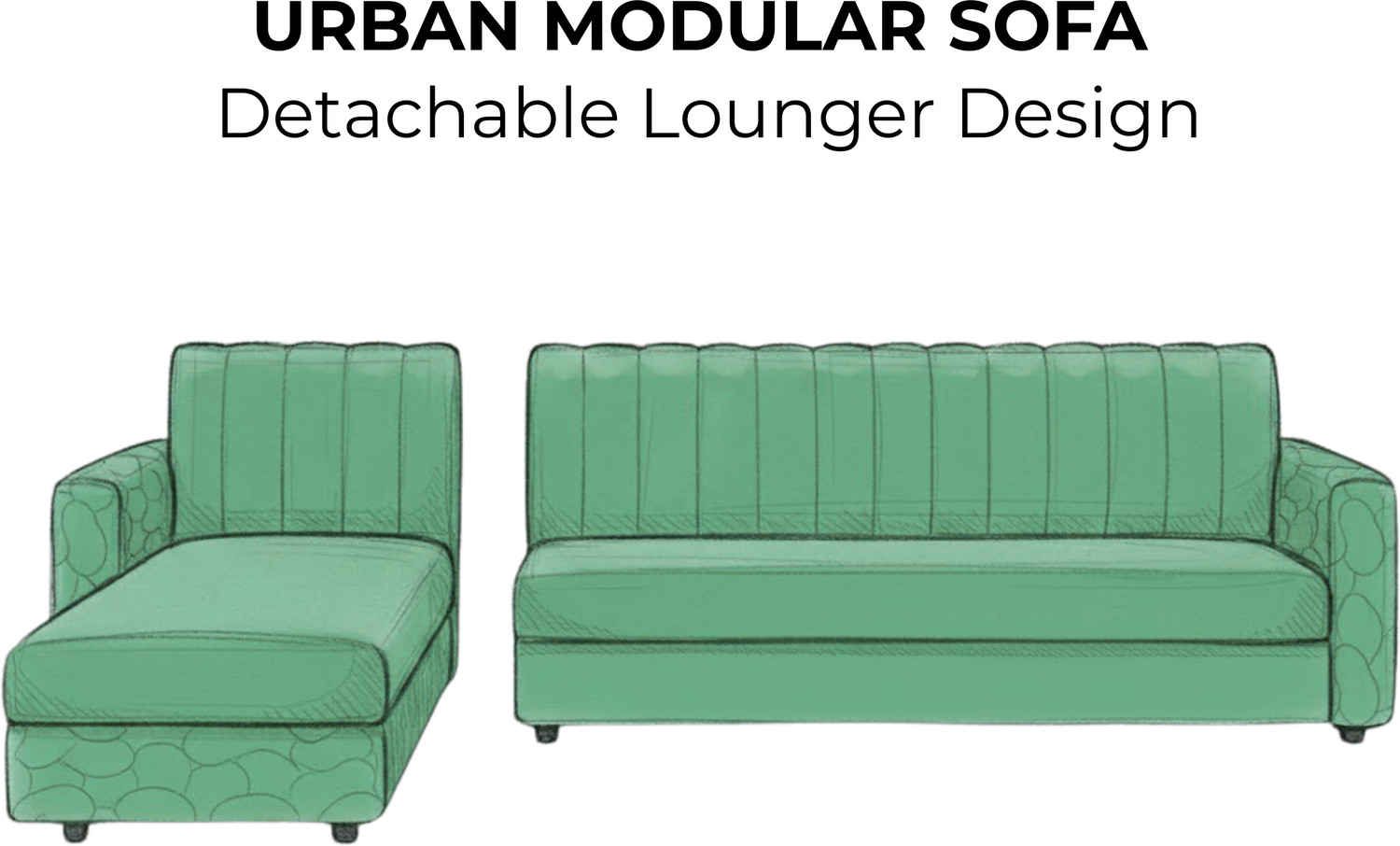 Image of WAKESURE Premium Quality L Shape LHS Velvet Fabric 6 Seater Sofa