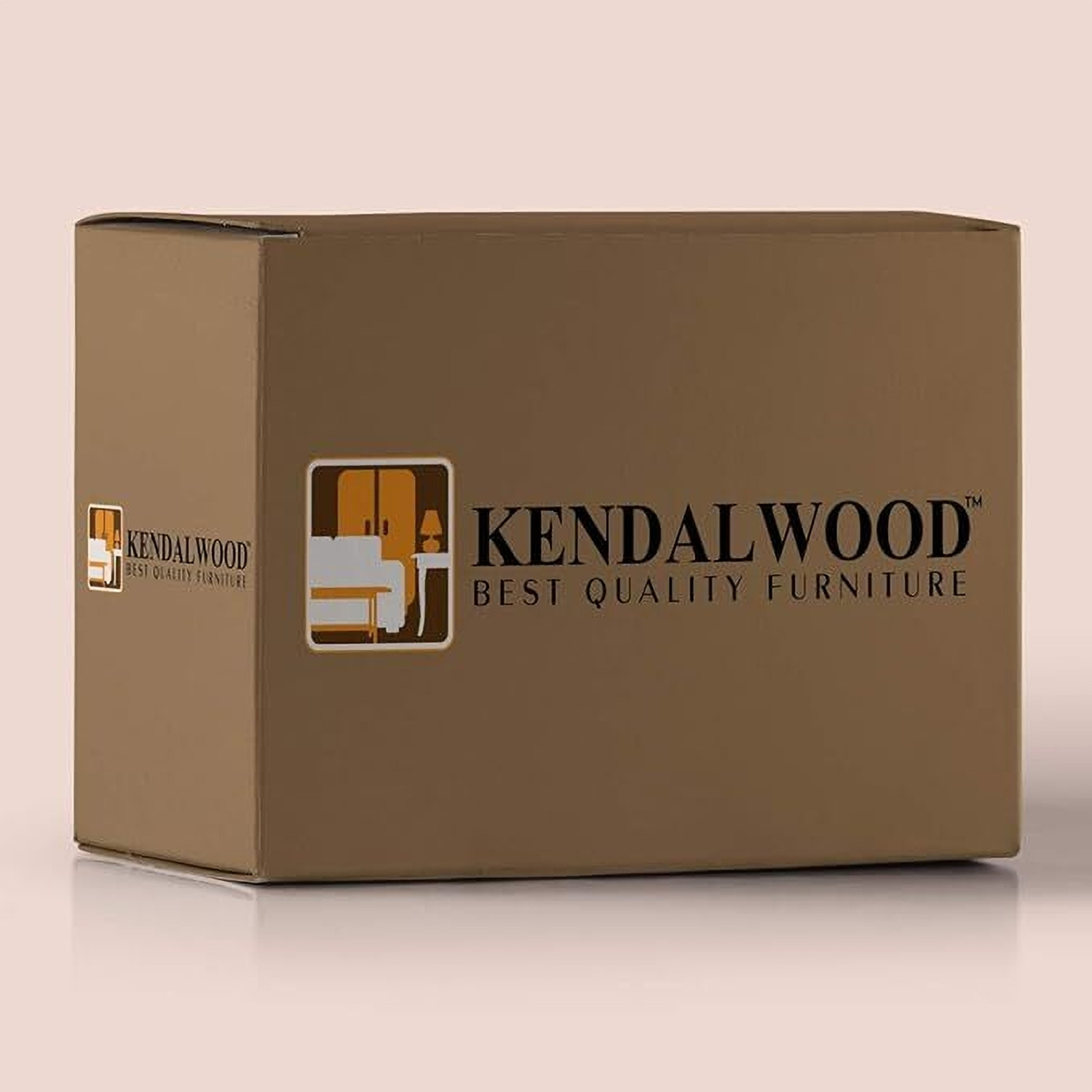 Image of Kendalwood Furniture 2 Seater Fabric Sofa Fabric 2 Seater Sofa