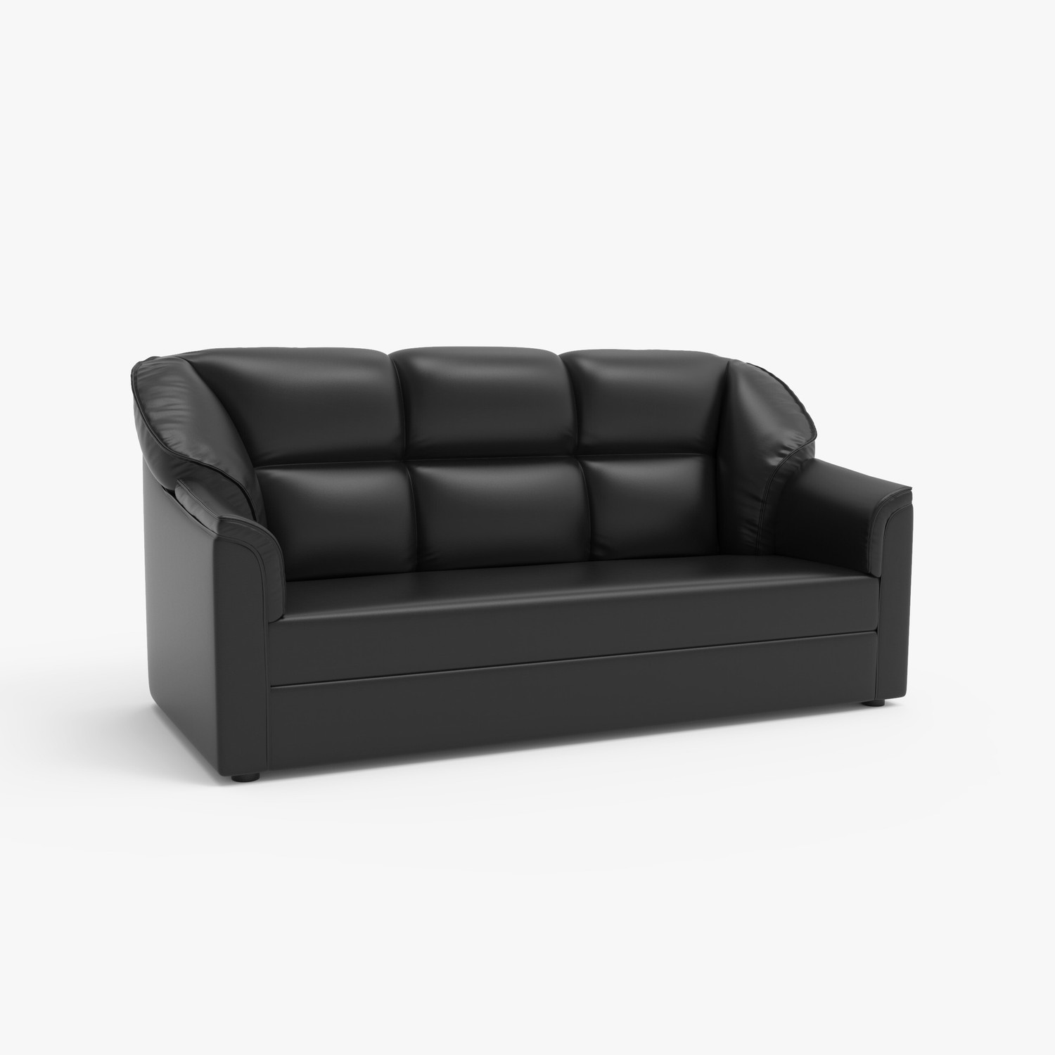 Image of WESTIDO Cyrus Leatherette 3 + 1 + 1 Sofa Set