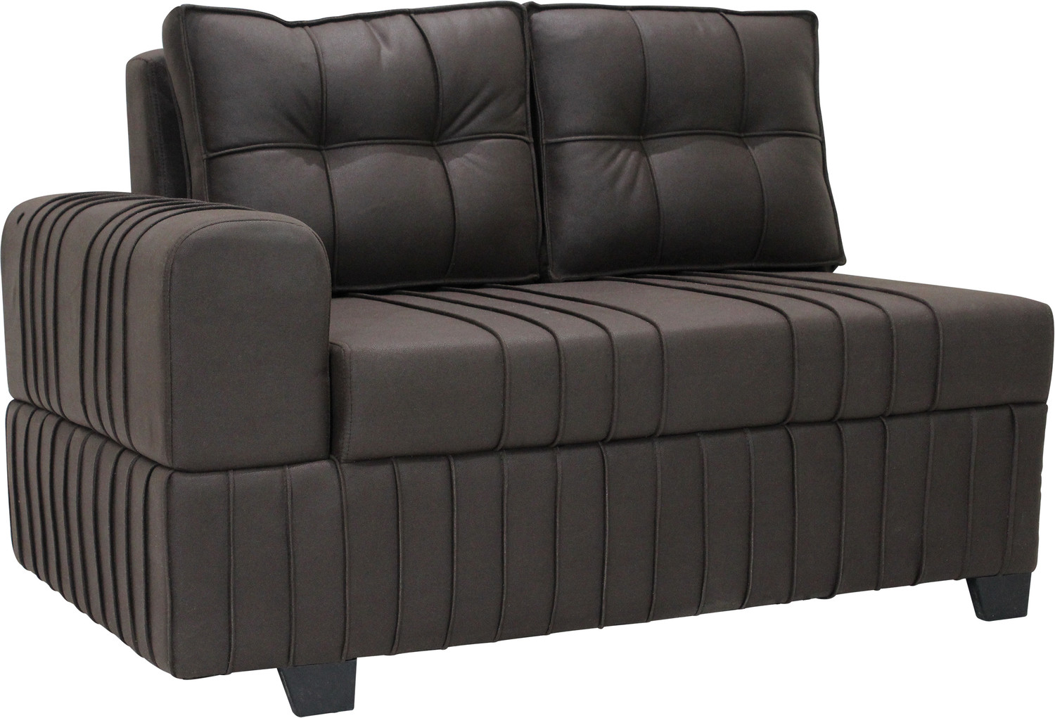 Image of TrendyLivings Alina L Shaped Fabric 8 Seater Sofa