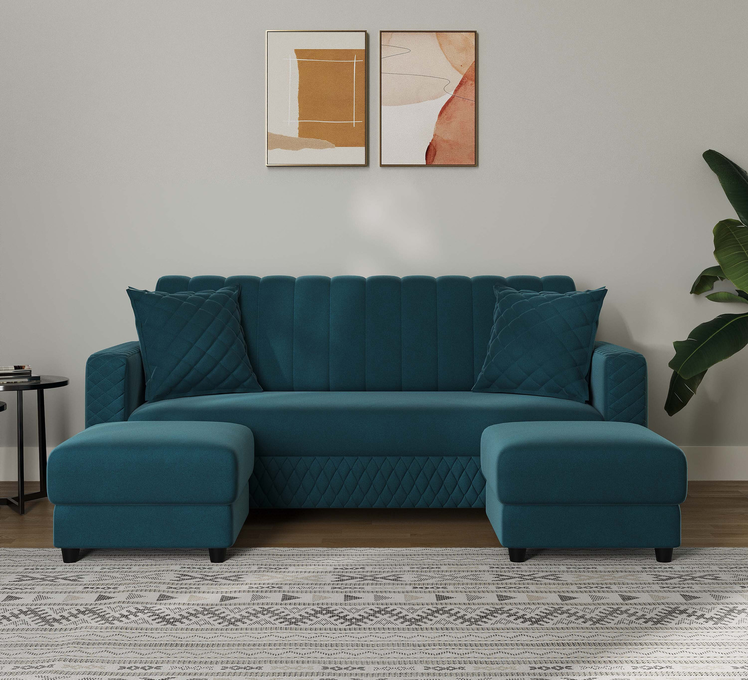 Image of RM HOME Oliver Fabric 5 Seater Sofa