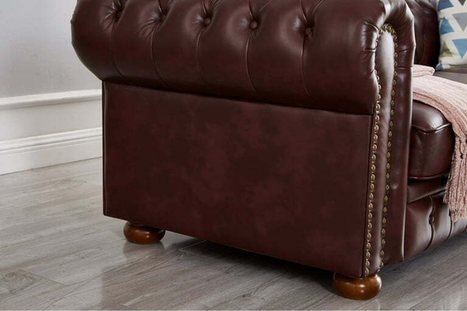 Image of Soul Light Art e60 Leatherette 3 Seater Sofa