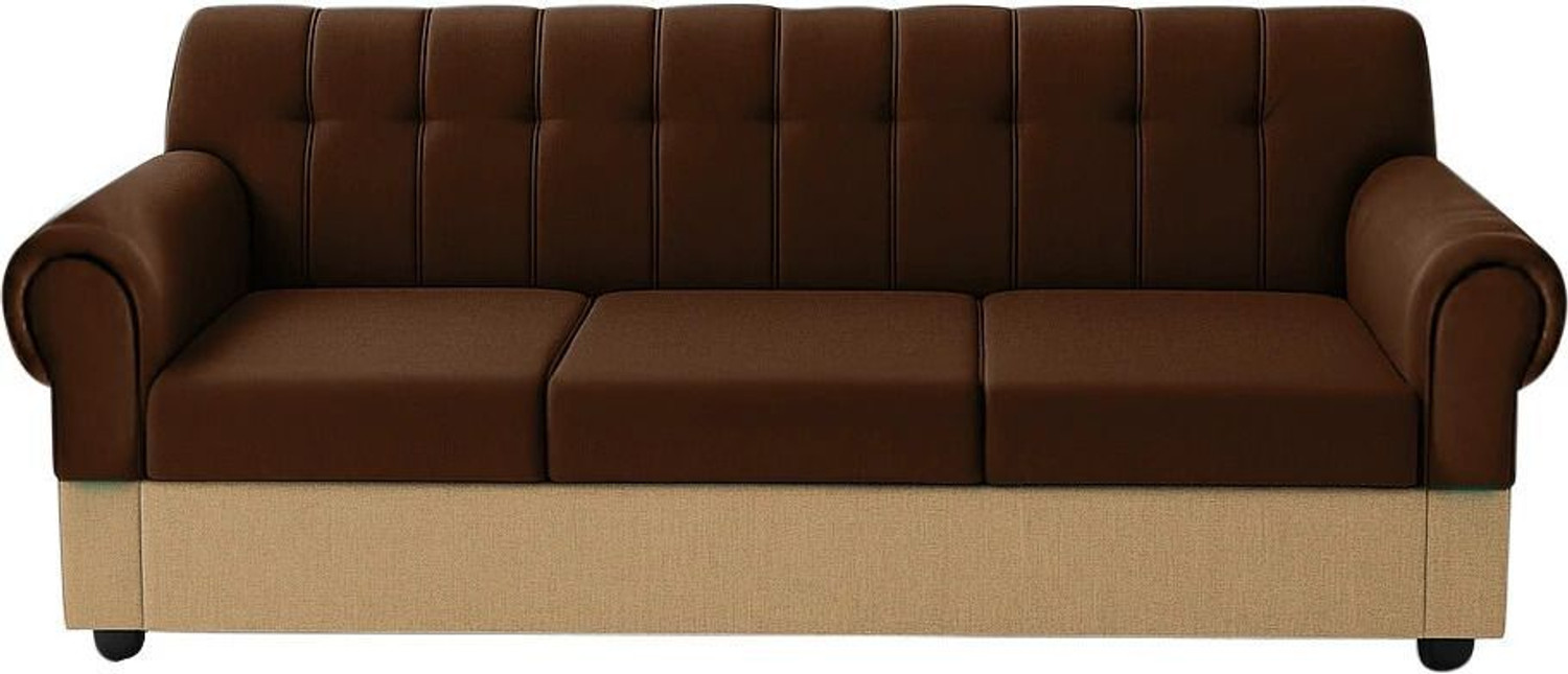 Image of Flipkart Perfect Homes Rapid Quality l Living room Sofa l Jute Fabric 3 Seater Sofa