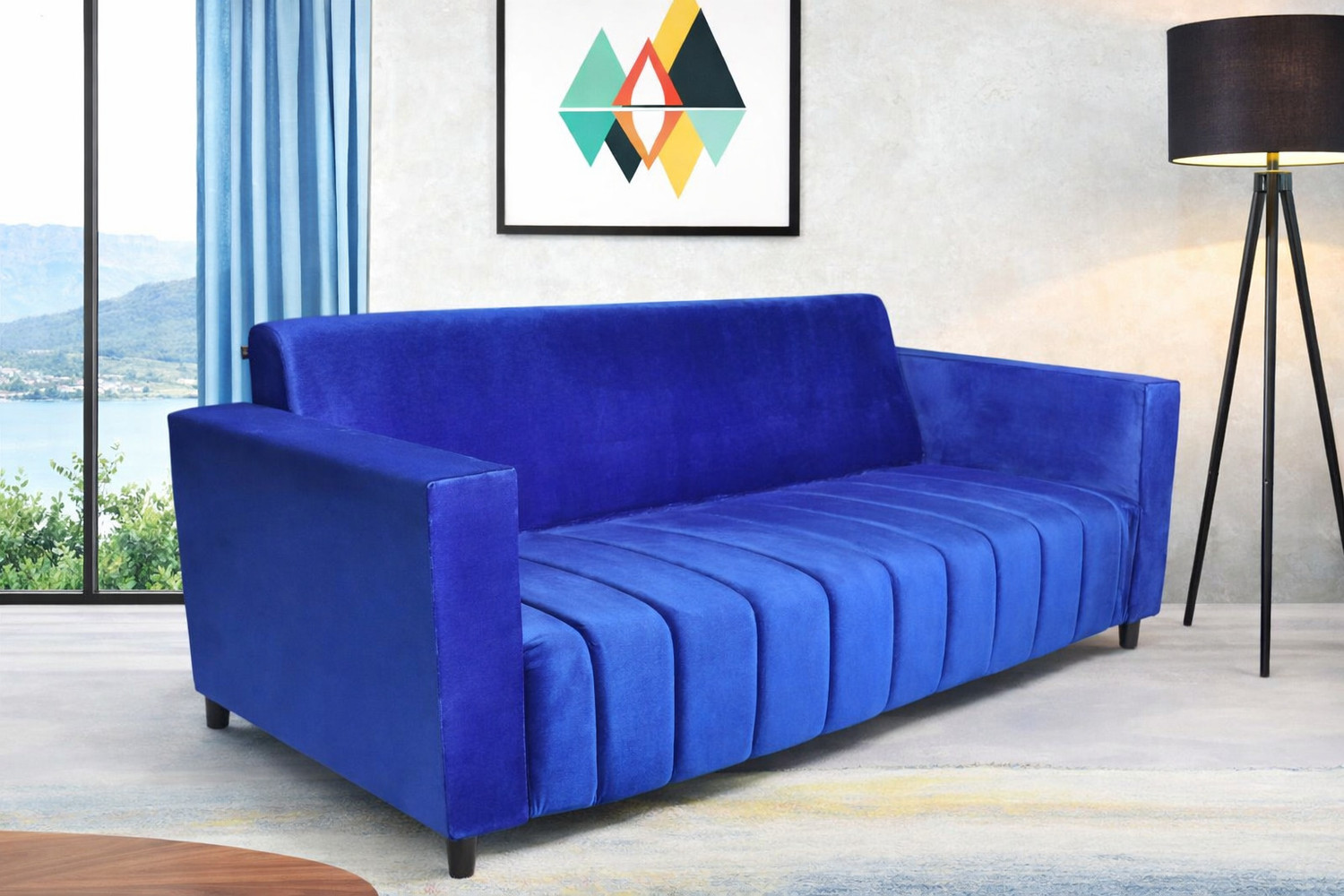 Image of RM HOME Fabric 3 Seater Sofa