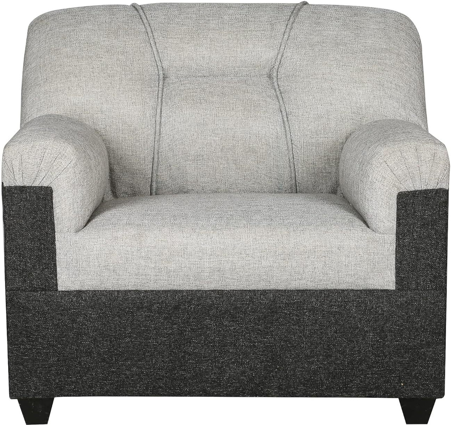 Image of WAKESURE Premium Quality Jute Fabric 3 + 1 + 1 Sofa Set