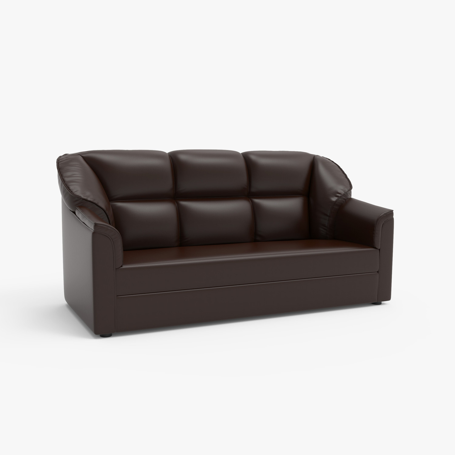 Image of WESTIDO Cyrus Leatherette 3 + 1 + 1 Sofa Set