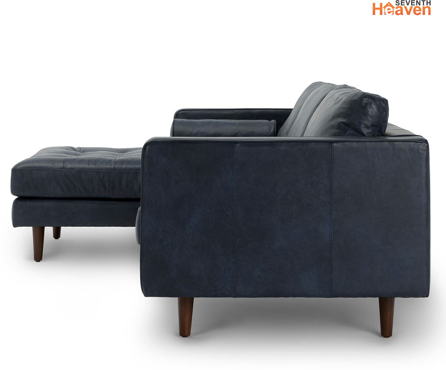 Image of Seventh Heaven Vienna 6 Seater Sofa, Extra Spacious, Leatherette Fabric: Fabric 6 Seater Sofa