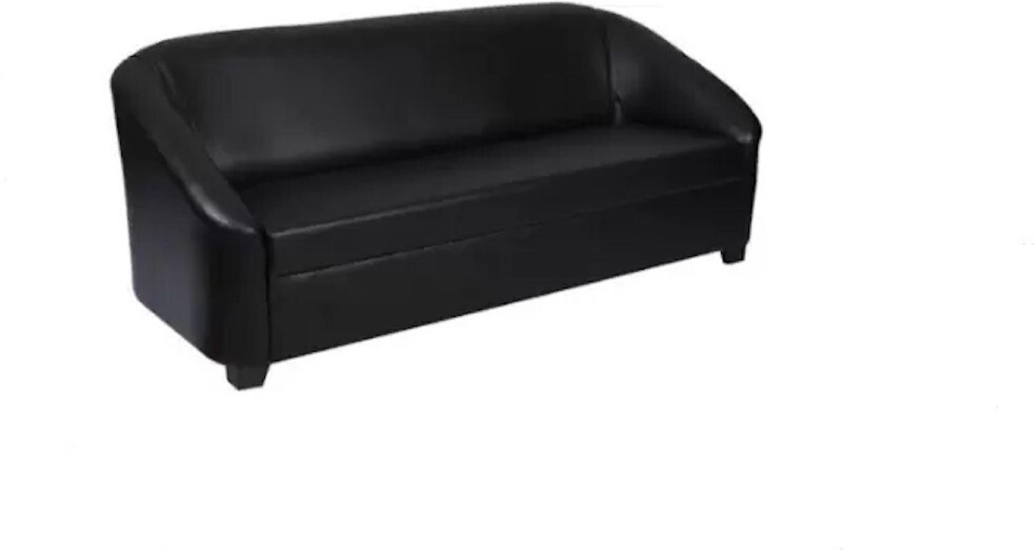 Image of RM HOME Mexico Leatherette 3 Seater Sofa