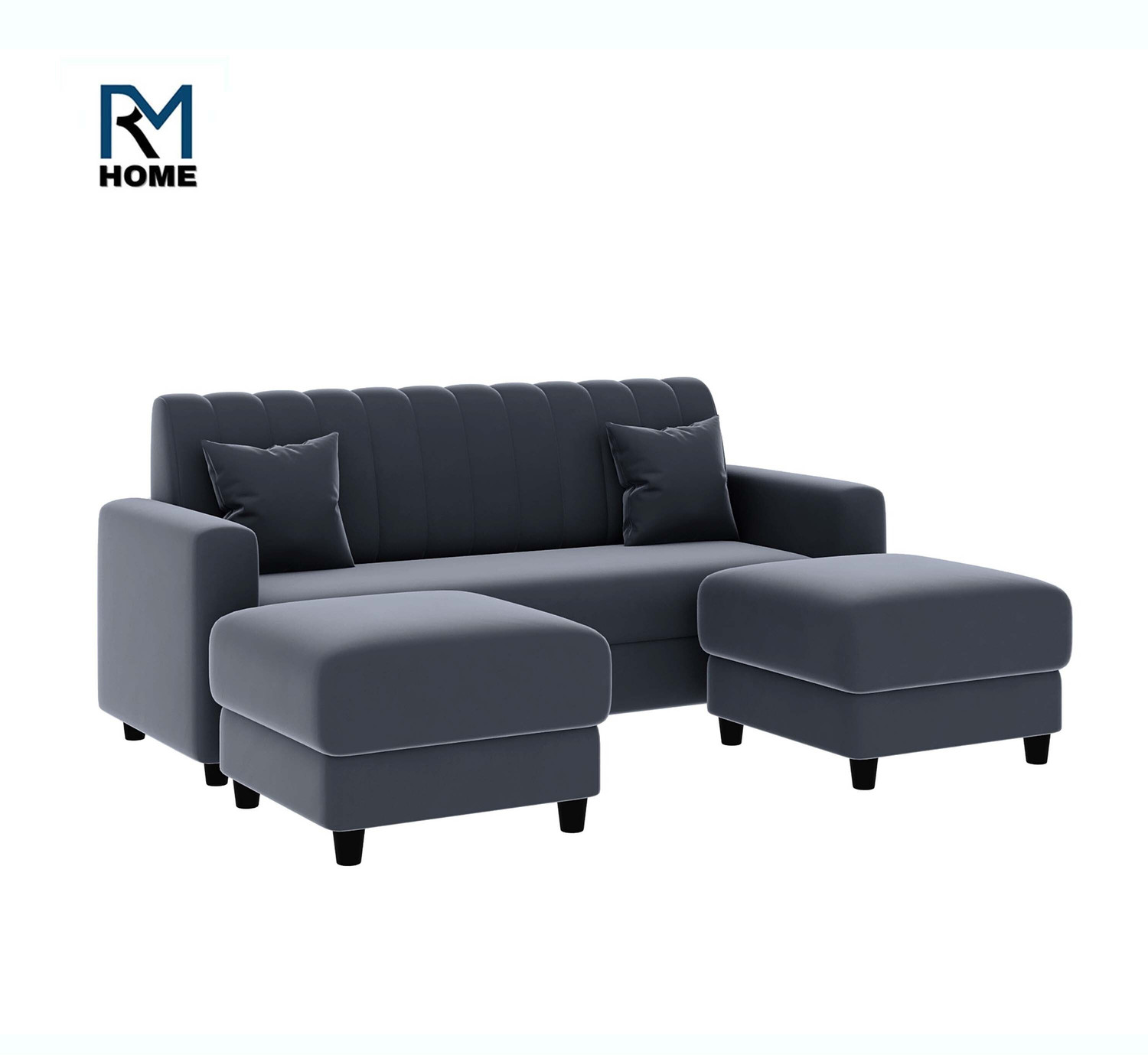 Image of RM HOME Luna Fabric 5 Seater Sofa