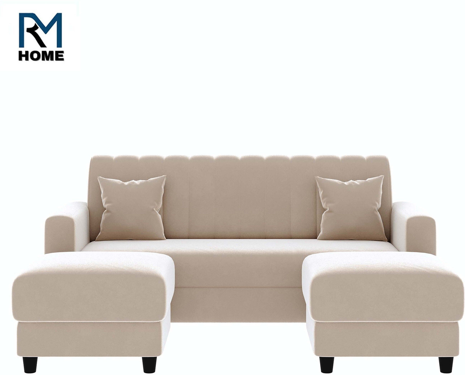 Image of RM HOME Luna Fabric 5 Seater Sofa