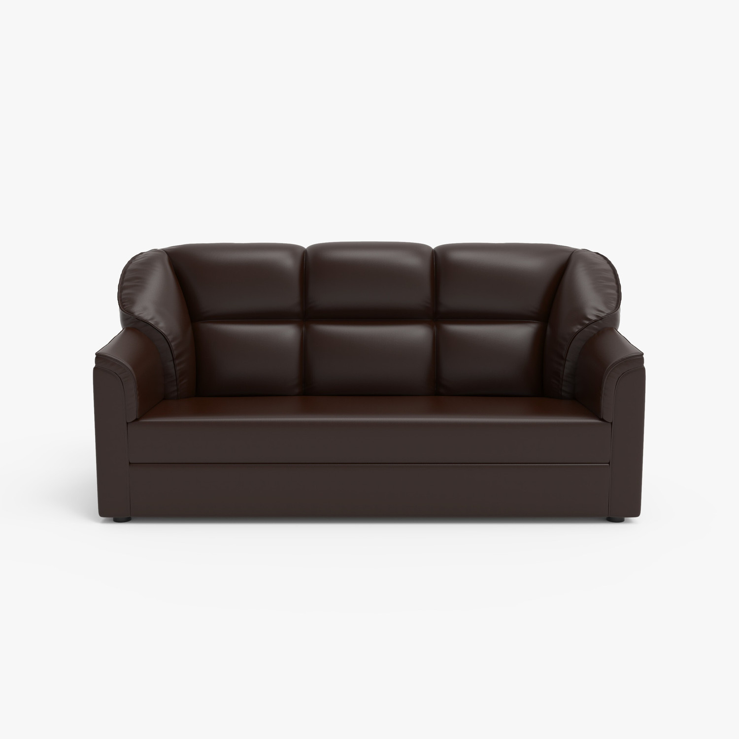 Image of WESTIDO Cyrus Leatherette 3 + 1 + 1 Sofa Set