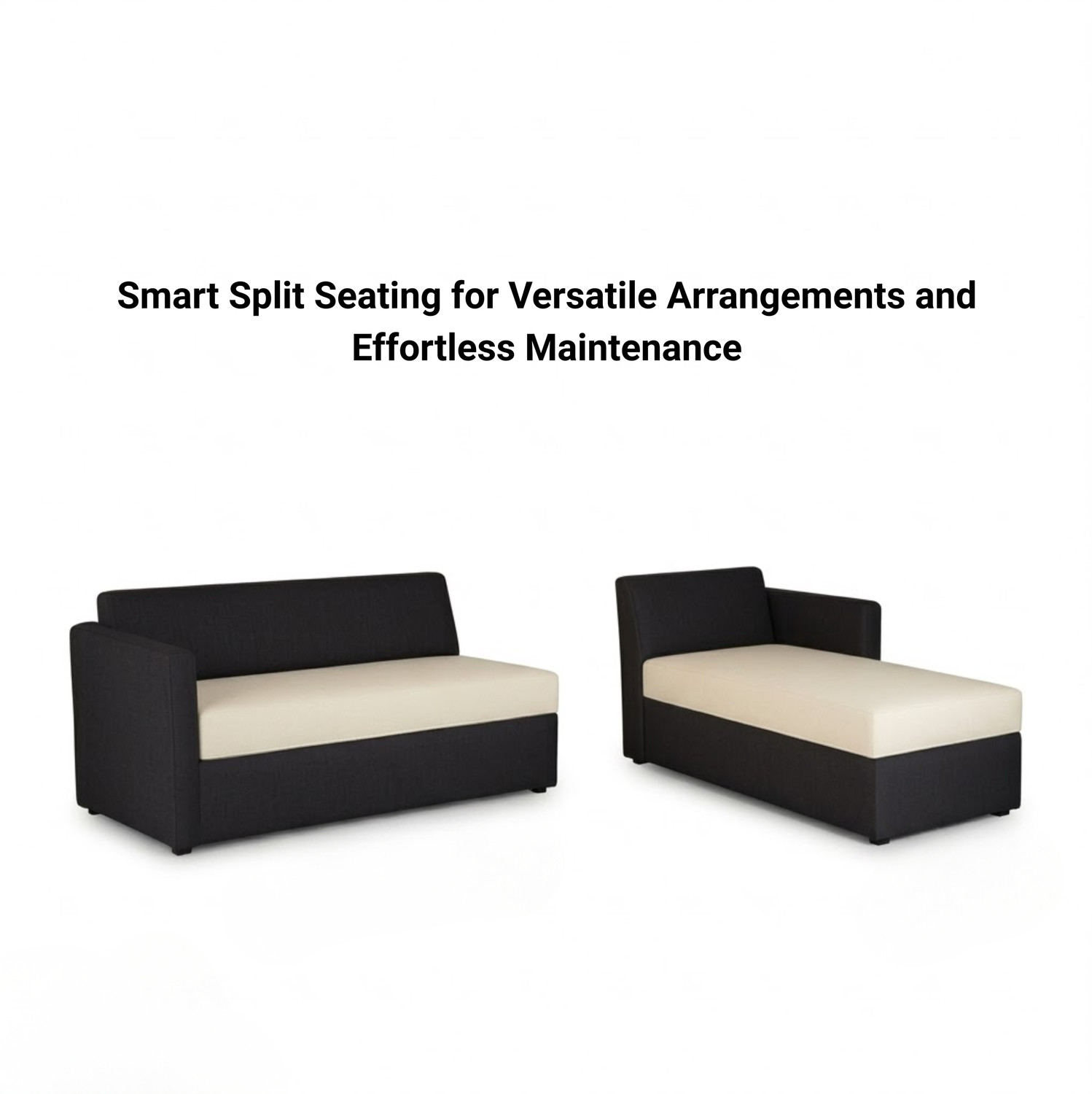 Image of Flipkart Perfect Homes Premium Quality L Shape RHS Velvet Fabric 6 Seater Sofa