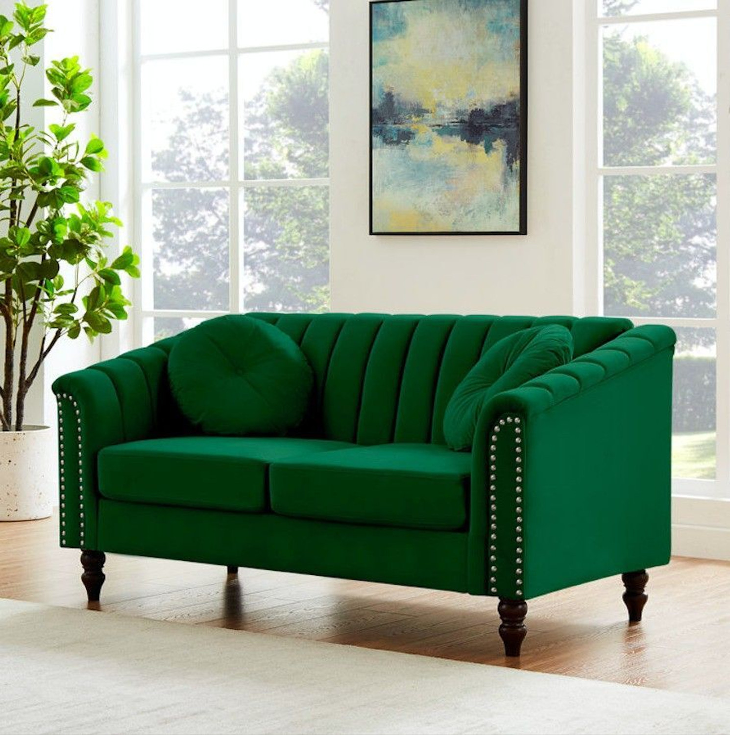 Image of RM HOME RENU Fabric 2 Seater Sofa