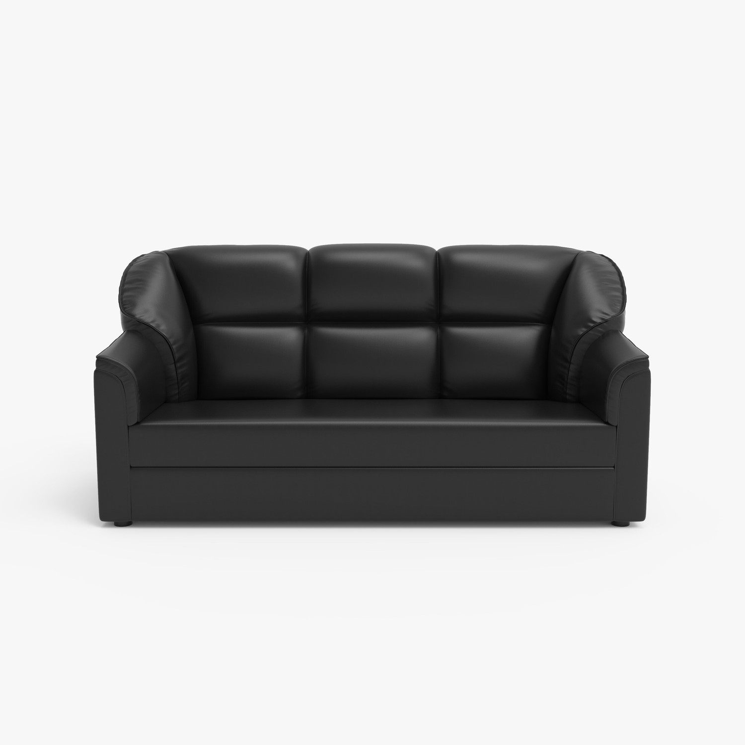 Image of WESTIDO Cyrus Leatherette 3 + 1 + 1 Sofa Set