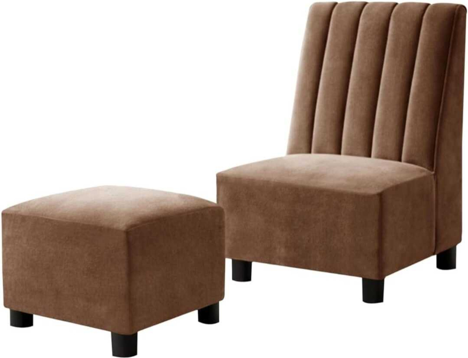 Image of The Sofa Factory Solid Wood 1 Seater Sofa