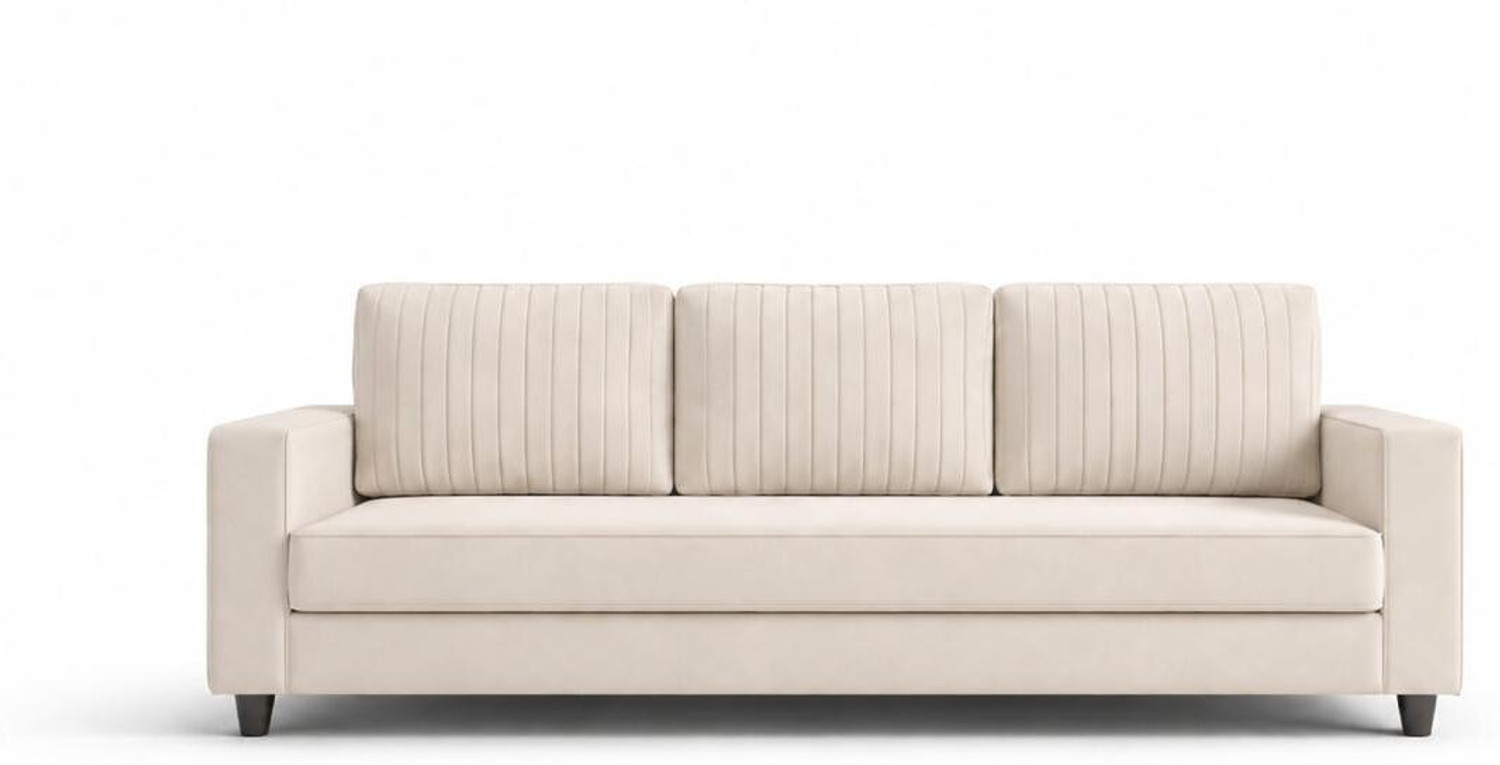 Image of Flipkart Perfect Homes Noha Fabric 3 Seater Sofa