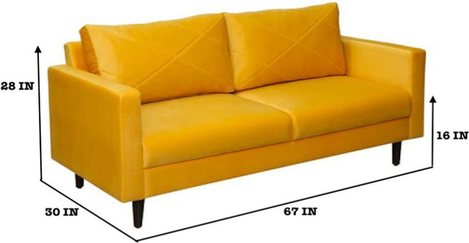 Image of RM HOME Fabric 3 Seater Sofa