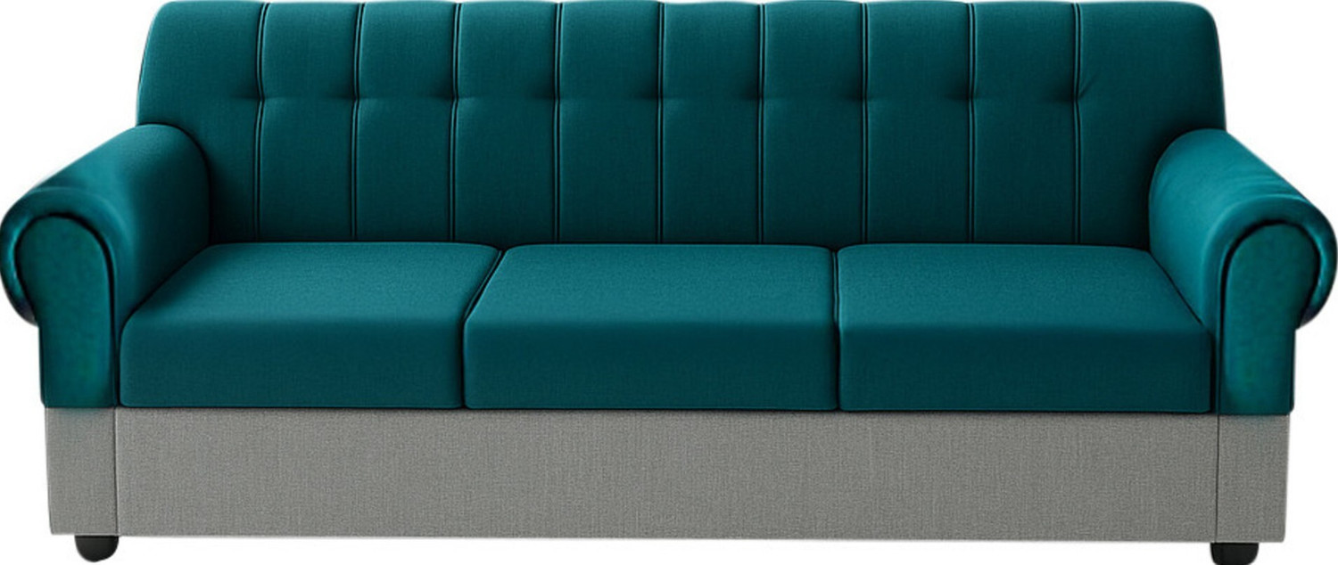 Image of Flipkart Perfect Homes Rapid Quality l Living room Sofa l Jute Fabric 3 Seater Sofa