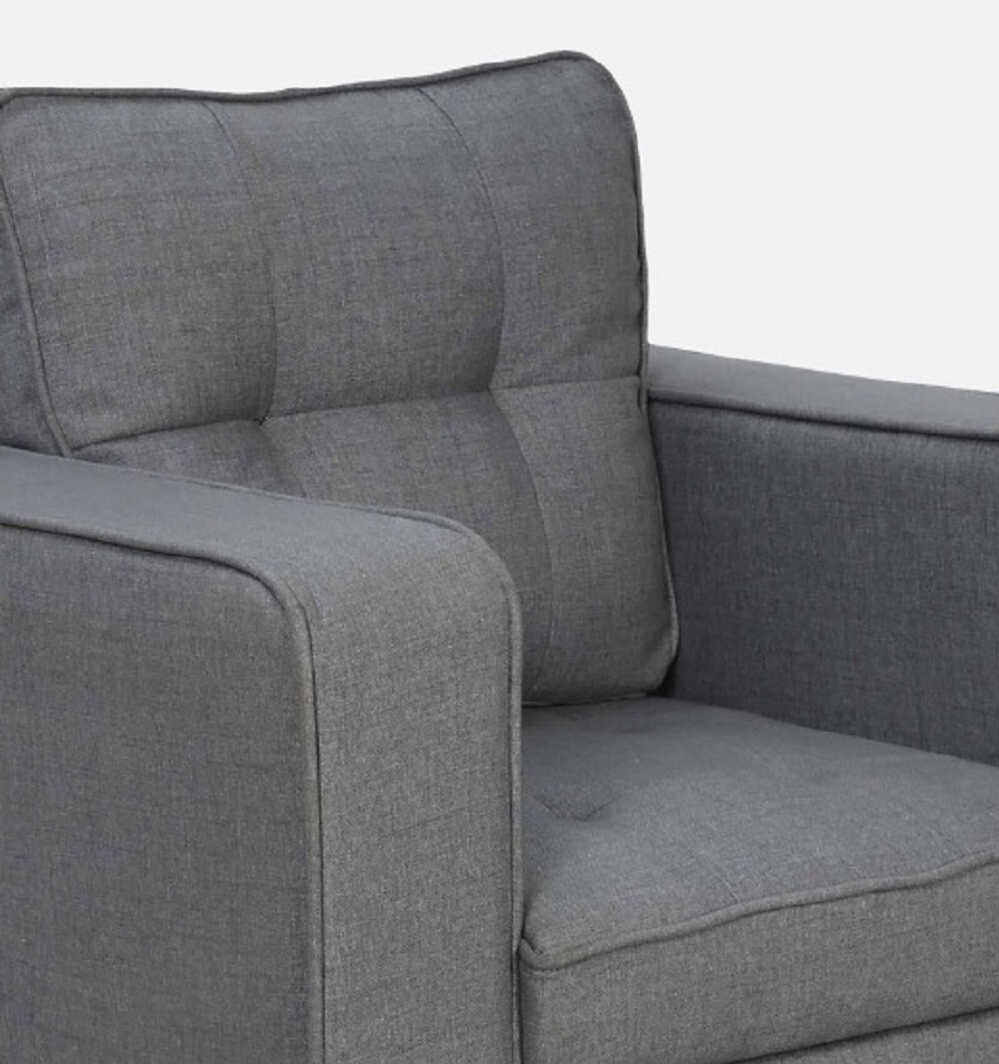 Image of Flipkart Perfect Homes Kaiyo Fabric 1 Seater Sofa
