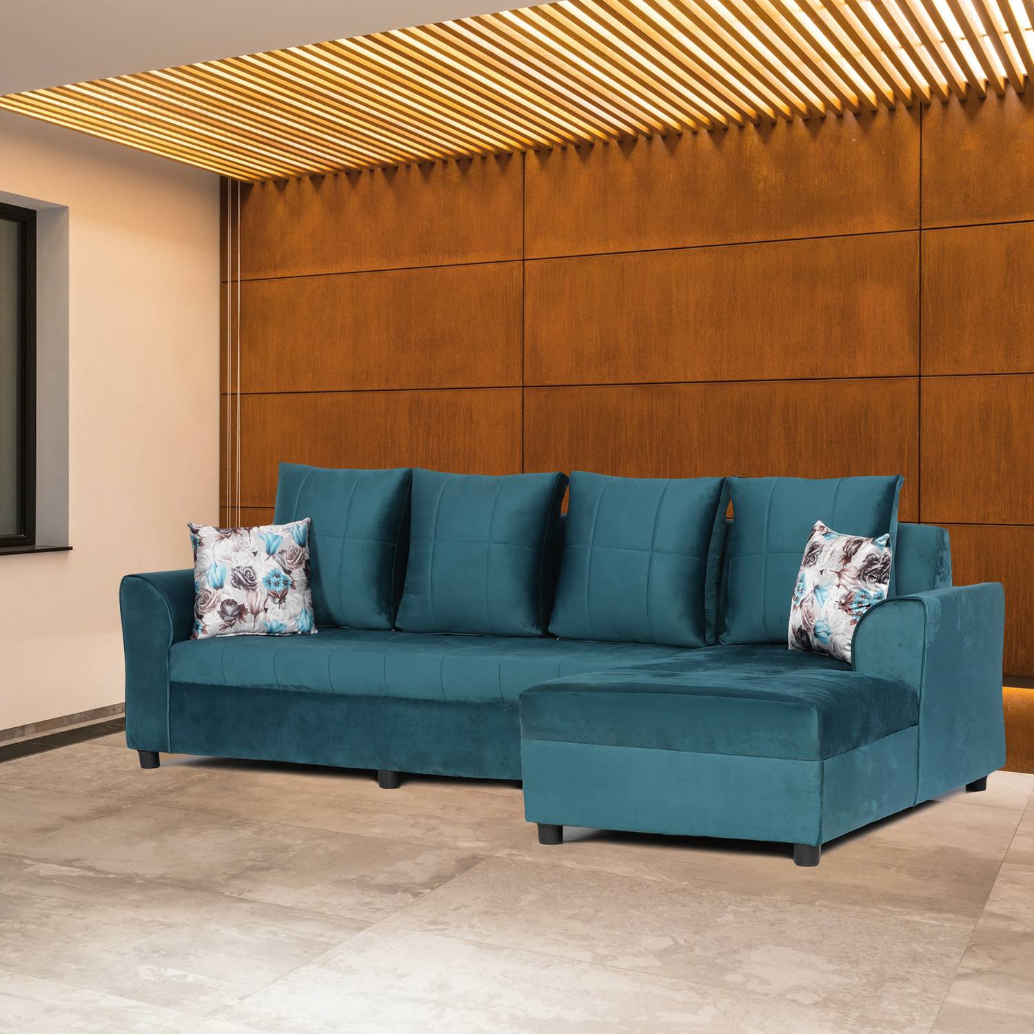 【gambacho】ソファ Fusion Furniture Factory Fusion Furniture Rapid L Shape (Finish