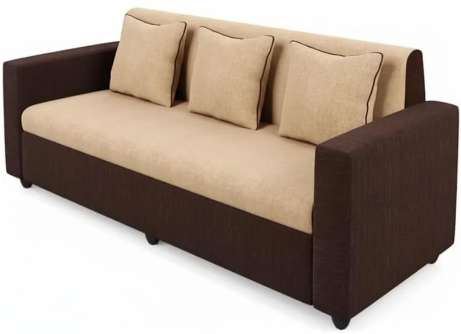 Image of Kendalwood Furniture Fabric sofa for living room Fabric 3 + 1 + 1 Sofa Set