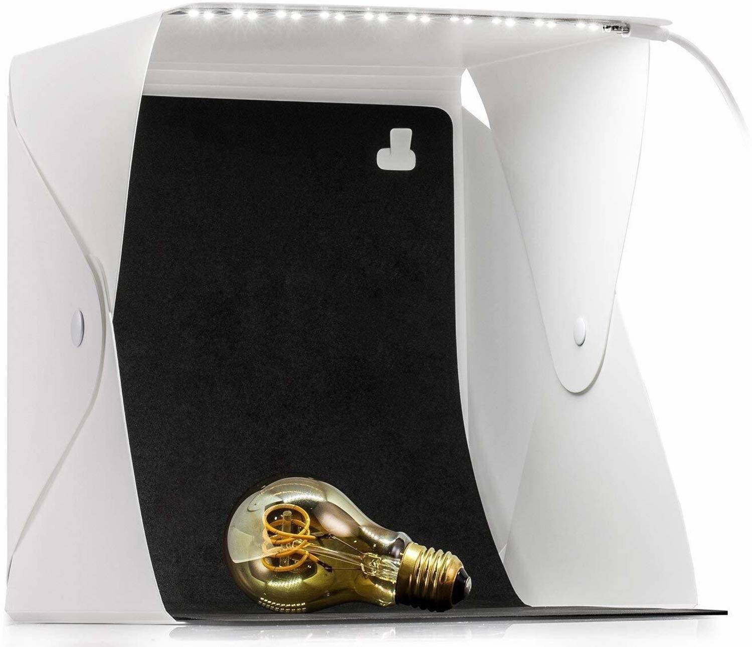 SYGA Portable Small Photo Studio Light Box Folding Photography Lighting Tent Kit With Backdrops 23cm*23cm*23cm Square Softbox
