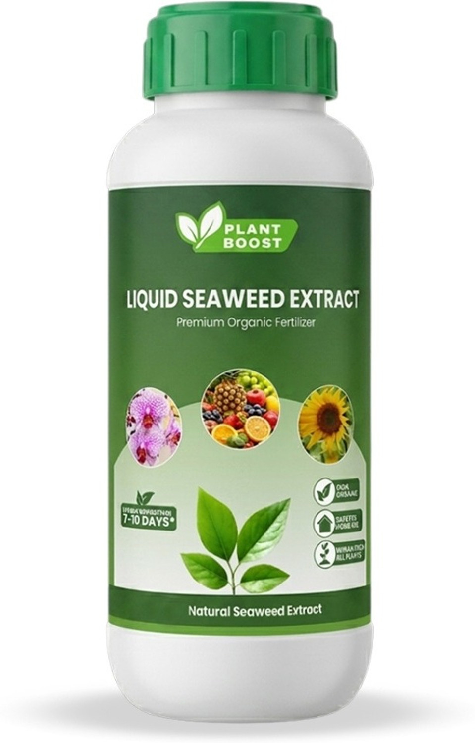 Image of Plantboost Liquid Seaweed Extract Fertilizer for Indoor, Outdoor & Flowering Plants Potting Mixture