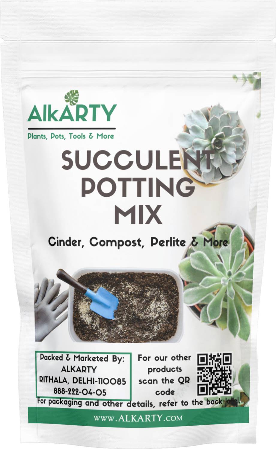 Alkarty SUCCULENT POTTING MIX, CINDER , PERLITE , COMPOST , SUCCULENTS SOIL, CACTUS SOIL Potting Mixture
