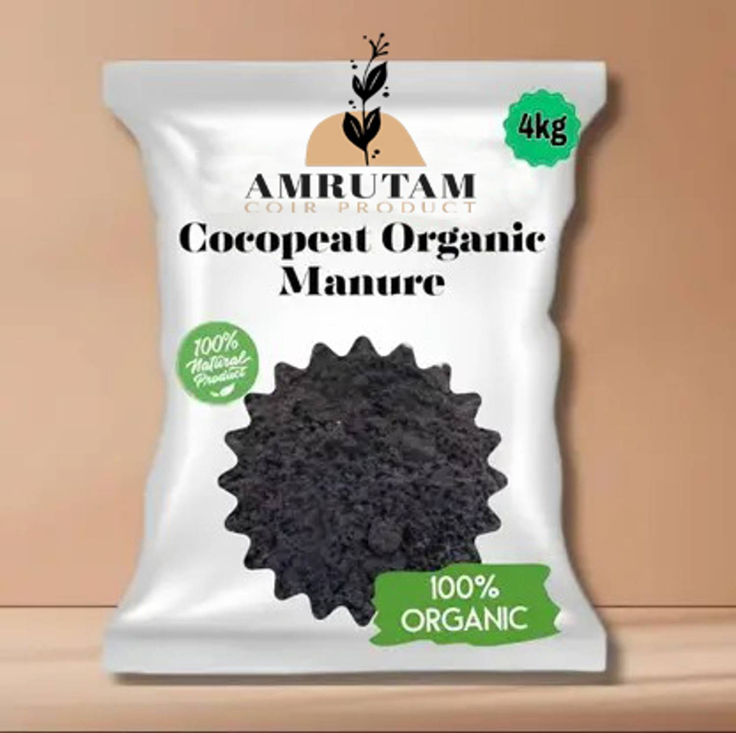 AMRUTAM COIR PRODUCTS 131 cocopeat powder 5kg Soil