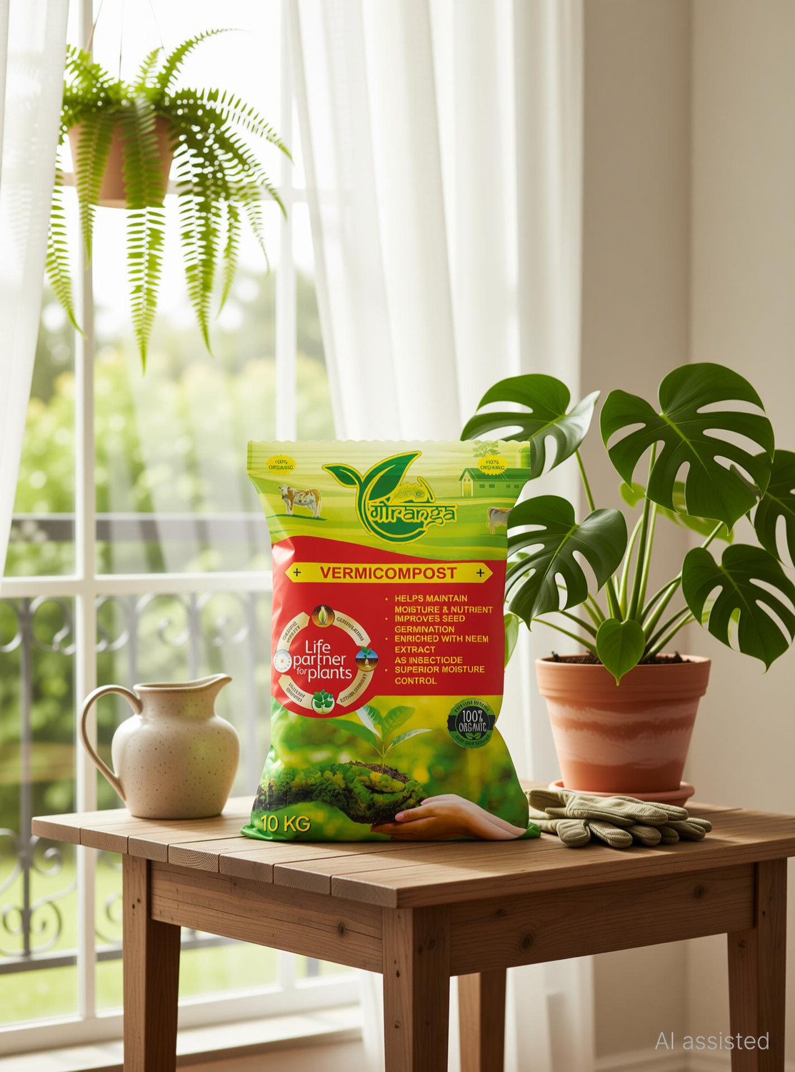 Image of Gauranga Vermicompost Fertilizer, Soil