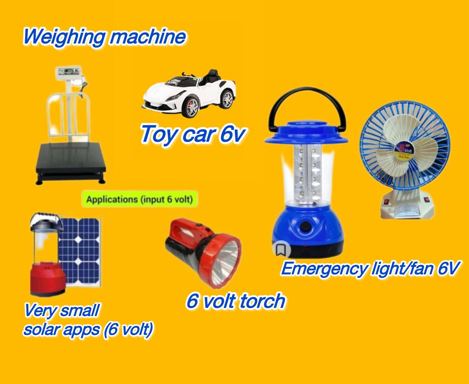 Image of Pioneer-x YELLOW-PRO 6 Volt 5.5 Ampere for emergency light, weighing machine, toy car etc AGM Solar Battery