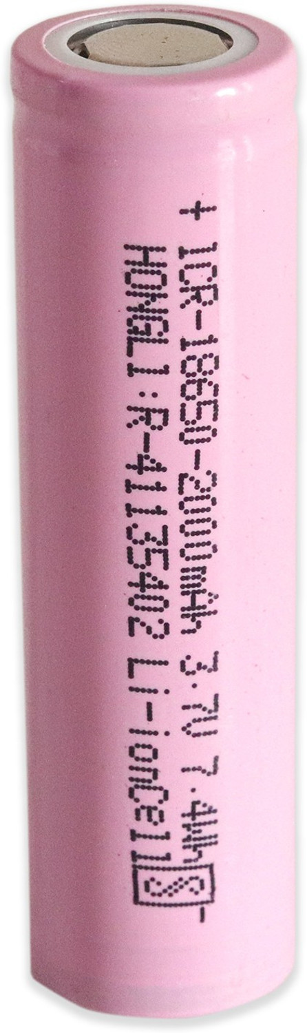Image of Smuf 18650 Li-ion Cell 3.7V 2000mAh 7.4WH Rechargeable Pack of 6 Lithium Solar Battery