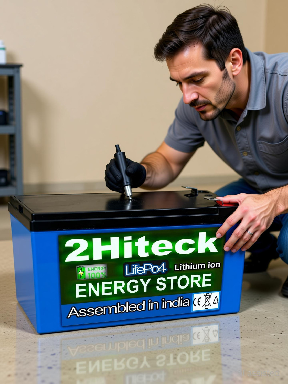 Image of 2HiTeck 4S15 Lithium Solar Battery
