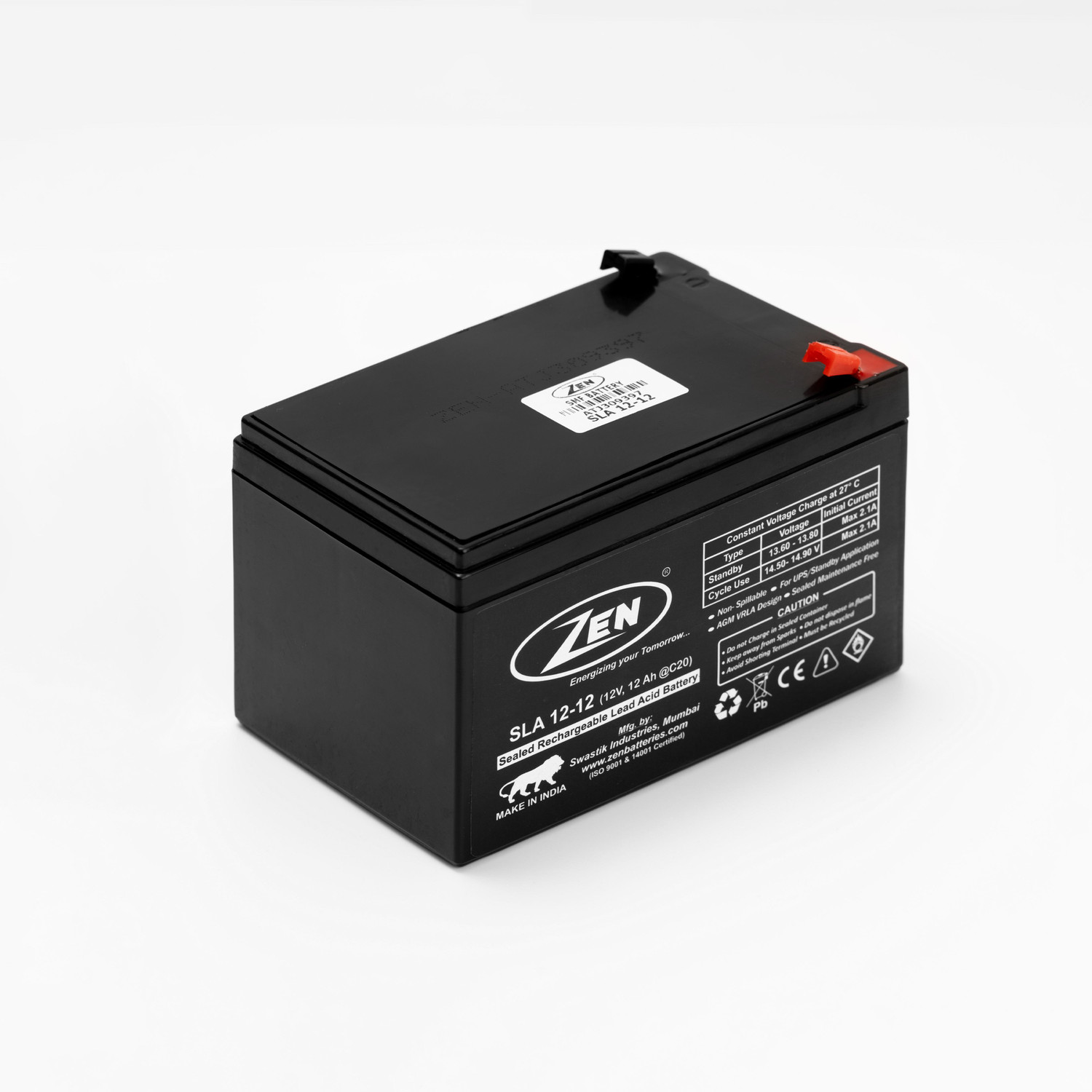 Image of Zen SLA 12-12 VRLA AGM Solar Battery