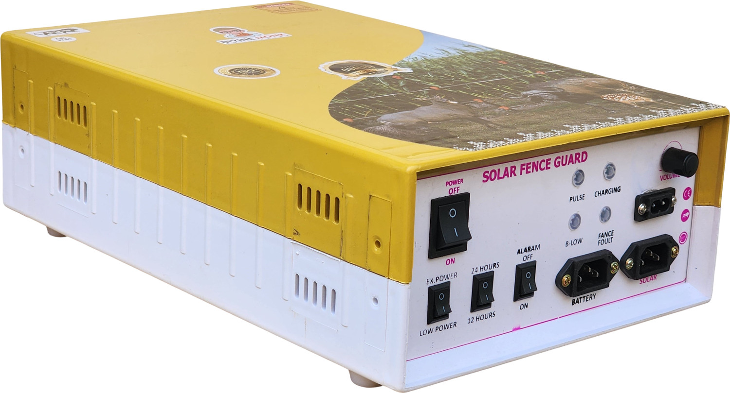 Image of DIVINEMONK zatka machine acdc for farm solar fence guard 90 acre area covered MPPT Solar Charge Controller