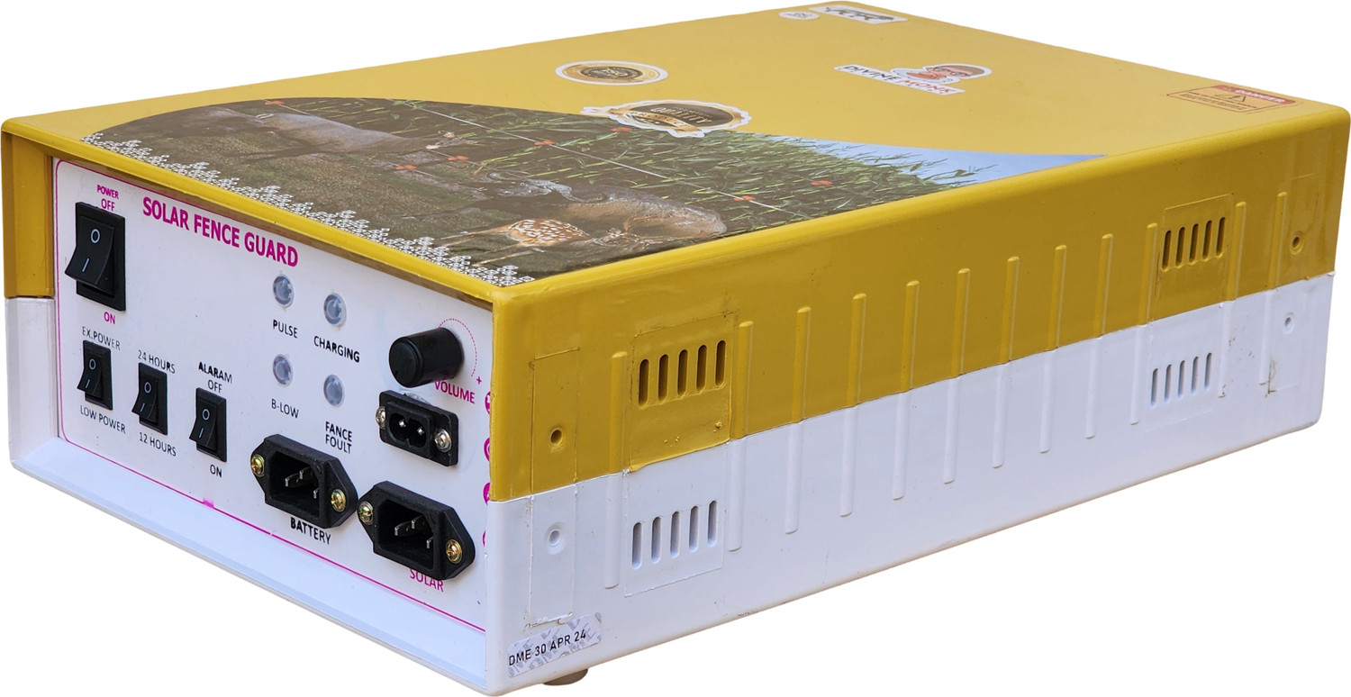 Image of DIVINEMONK zatka machine acdc for farm solar fence guard 90 acre area covered MPPT Solar Charge Controller
