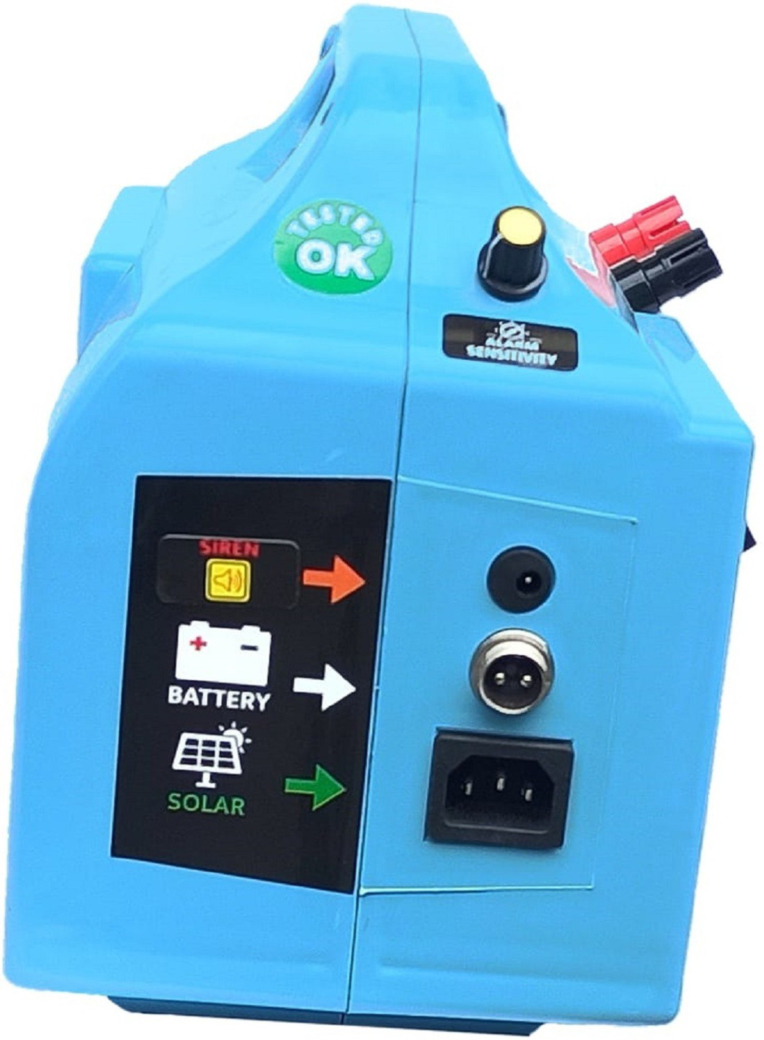 Image of Egoist Divine DOUBLE POWER Ac & DC Zatka Machine Solar Fence Energizer (160 VIGHA) PWM Solar Charge Controller