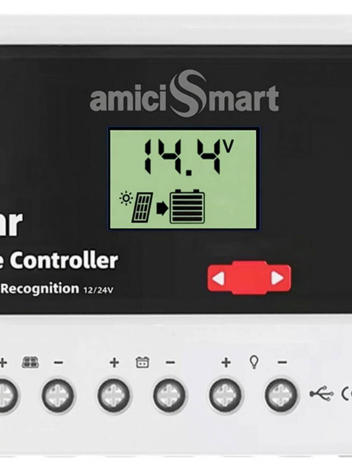 Solar Charge Controller 20A, 12V/24V Intelligent Battery Regulator for Lead Acid PWM Solar Charge Controller - Image 4