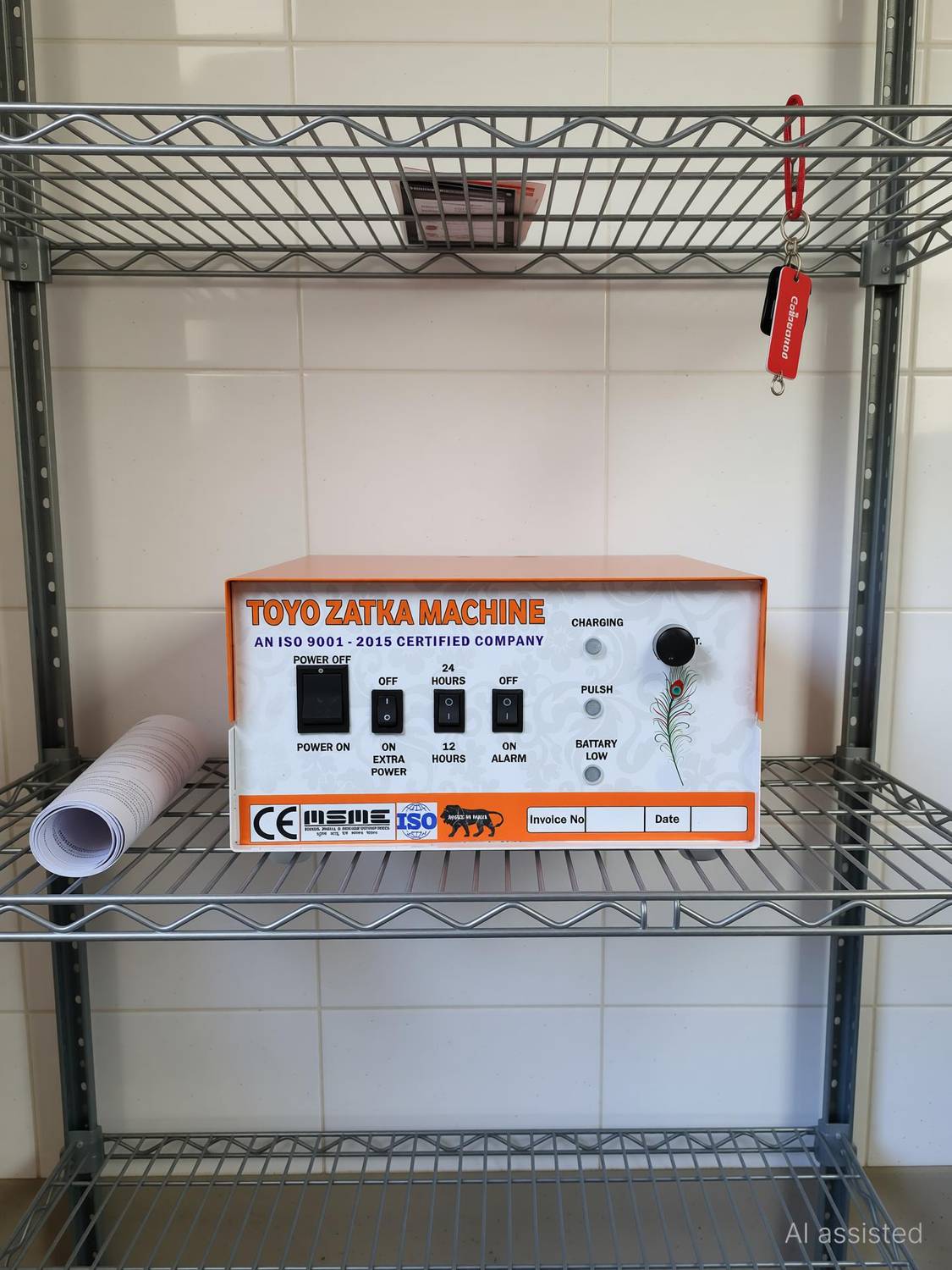 Toyo Zatka Machine Solar Fence Energizer for Crops Agriculture