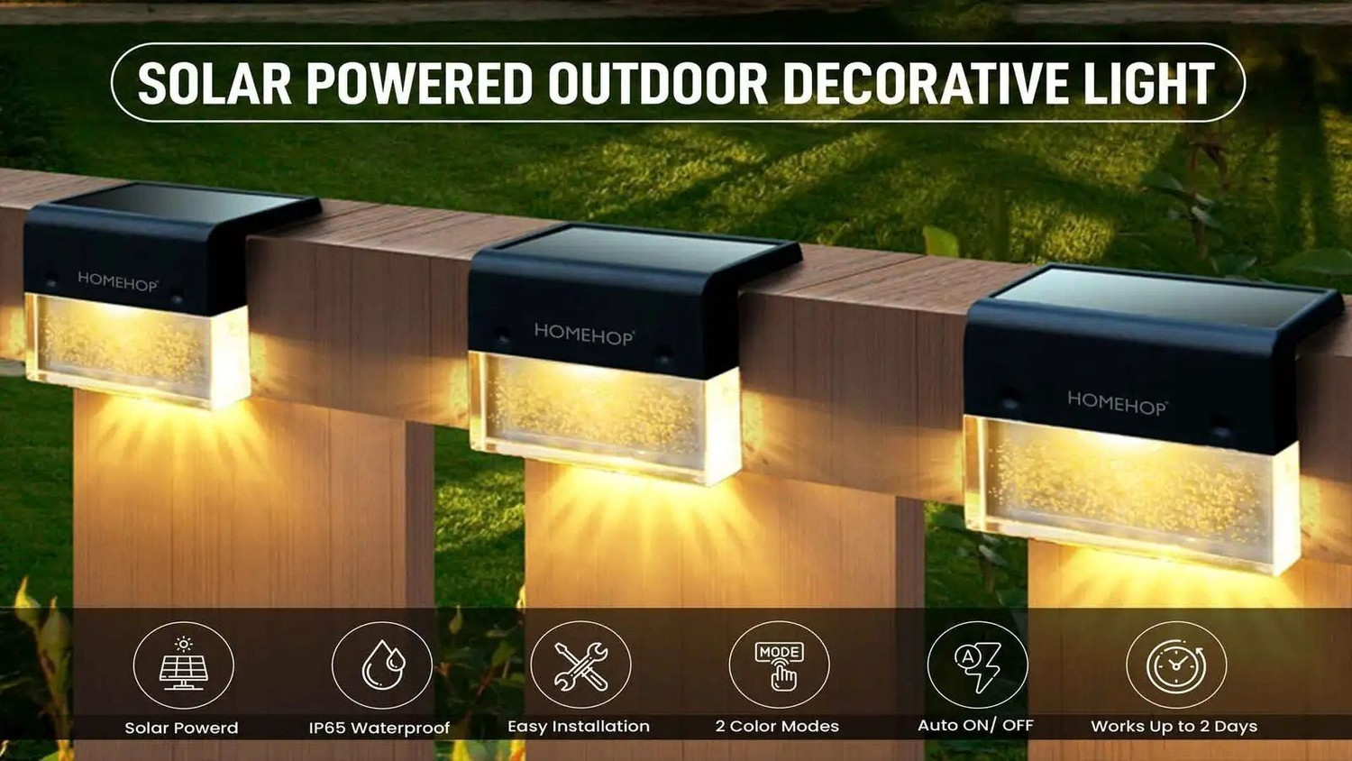Image of Sparck Solar Light SL-501 (PACK OF 16 PCS) For Garden and Stairs Solar Light Set