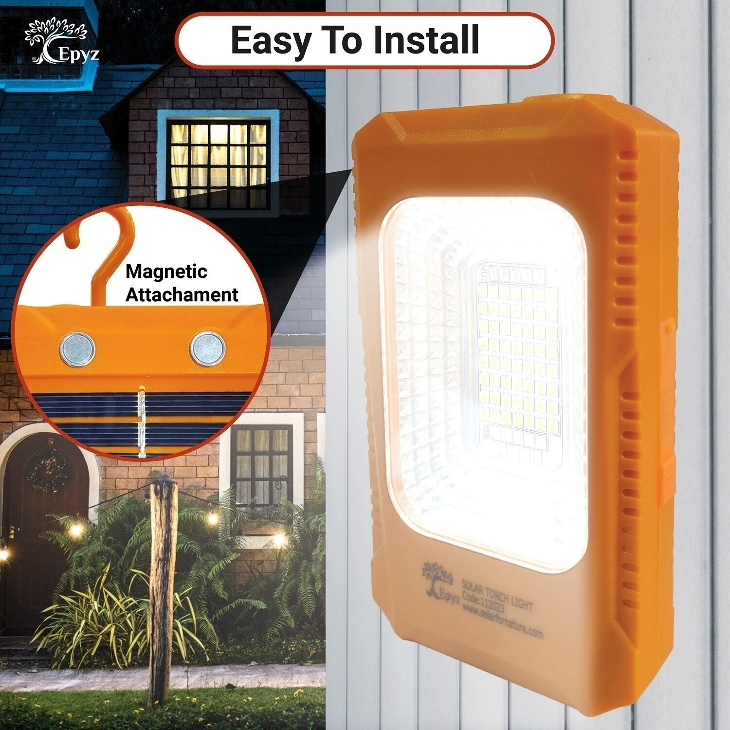 Image of Epyz Solar Lamp for Home Outdoor Indoor Garden Emergency Camping Torch Light 56LED Solar Light Set