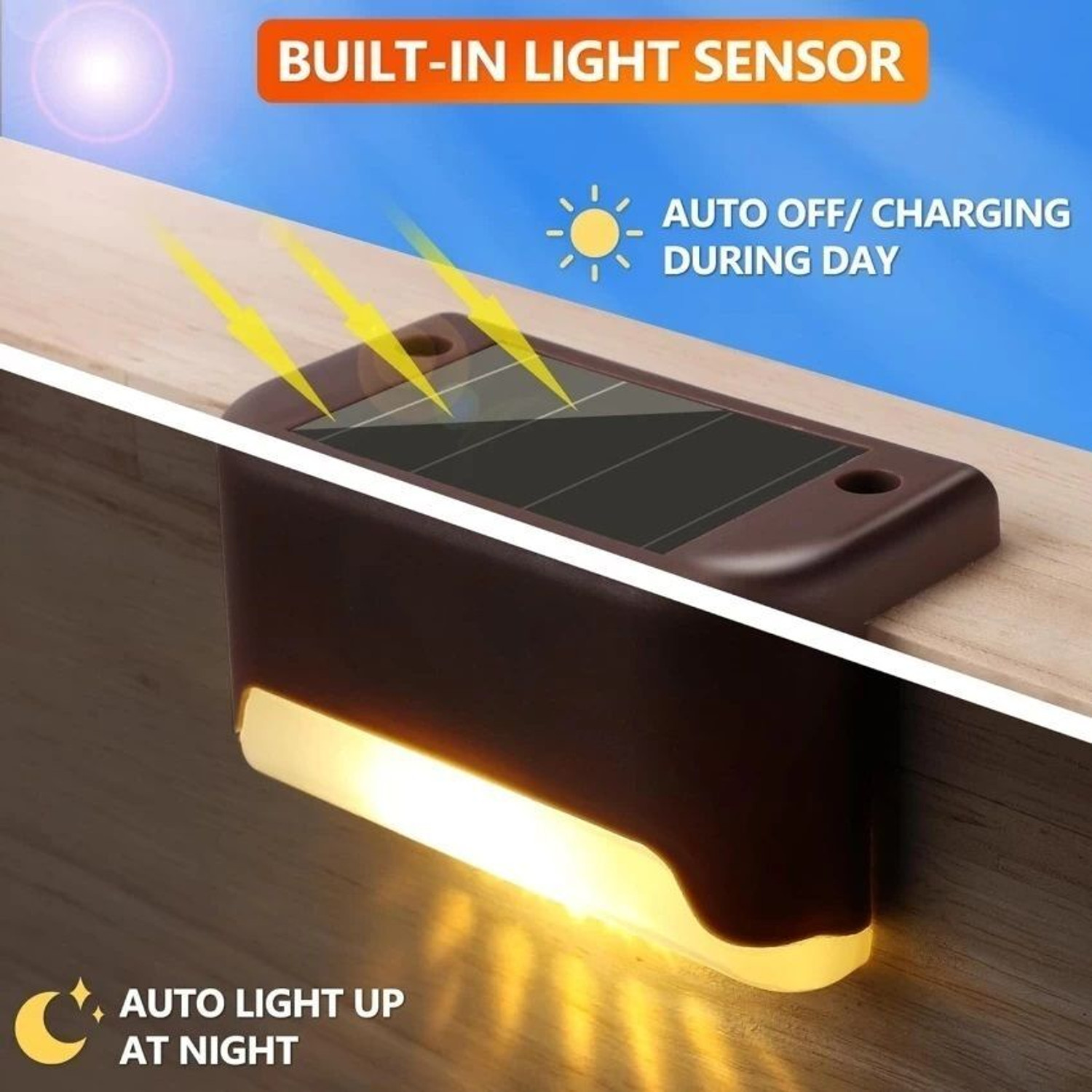 Image of Sparck Solar Light SL-501 (PACK OF 16 PCS) For Garden and Stairs Solar Light Set