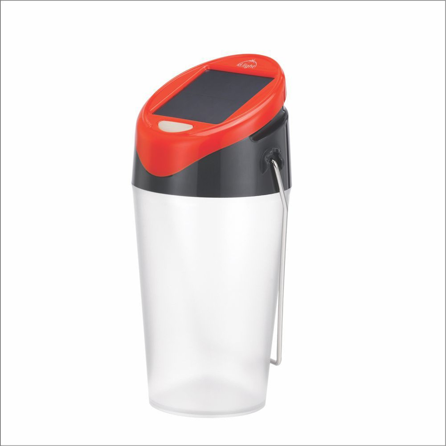 Image of d.light S30 Orange, White Plastic Hanging Lantern