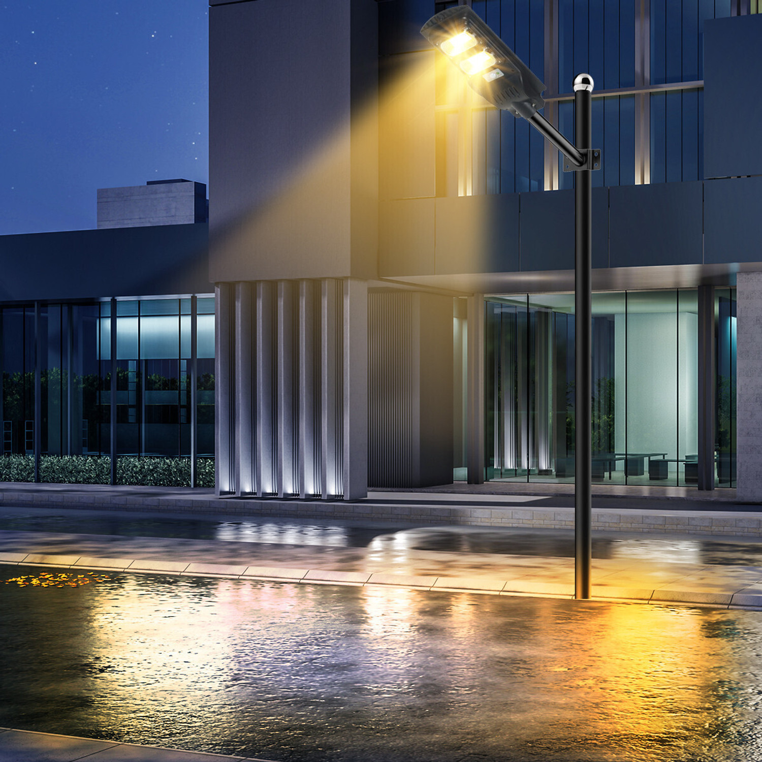 Image of Epyz 60W Solar Street Lights Outdoor Waterproof Motion Sensor Lamp for Home Garden Solar Light Set