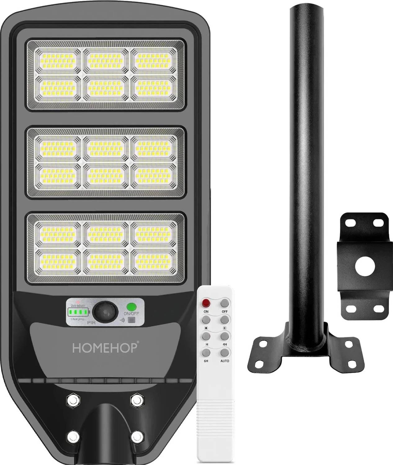 Homehop Solar Lights Outdoor Waterproof Motion Sensor Street Lamp For Home Garden 180W Solar Light Set